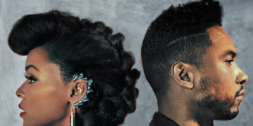 Janelle Monae's Primetime single cover featuring Miguel