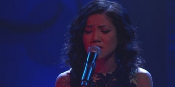 Jhené Aiko performs her top-20 single "The Worst" on "Conan." Photo Credit: YouTube