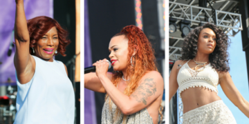 Stephanie Mills, Faith Evans, and Demetria McKinney. (Rated R&B)