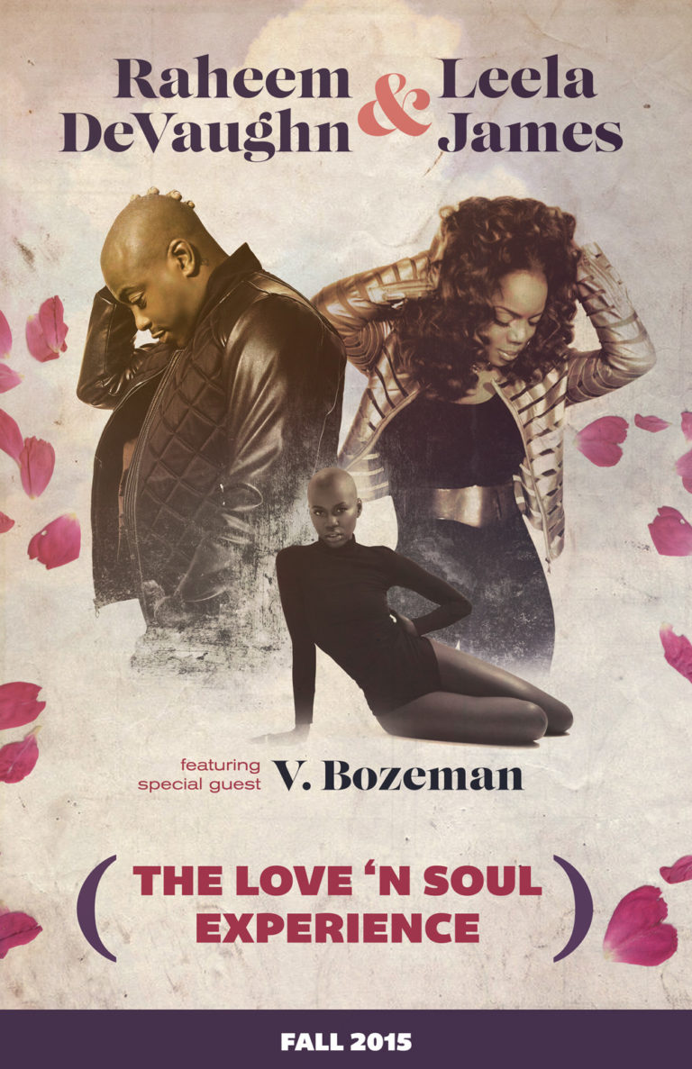 Raheem DeVaughn, Leela James Announce 'The Love N' Soul Experience' Tour