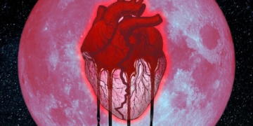 Chris Brown's "Heartbreak on a Full Moon album cover. (RCA Records)