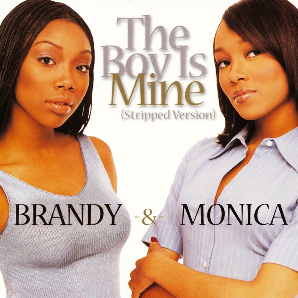 Brandy and Monica The Boy Is Mine single cover