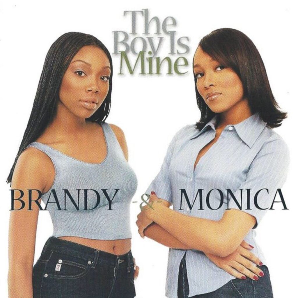 Brandy and Monica The Boy Is Mine single cover