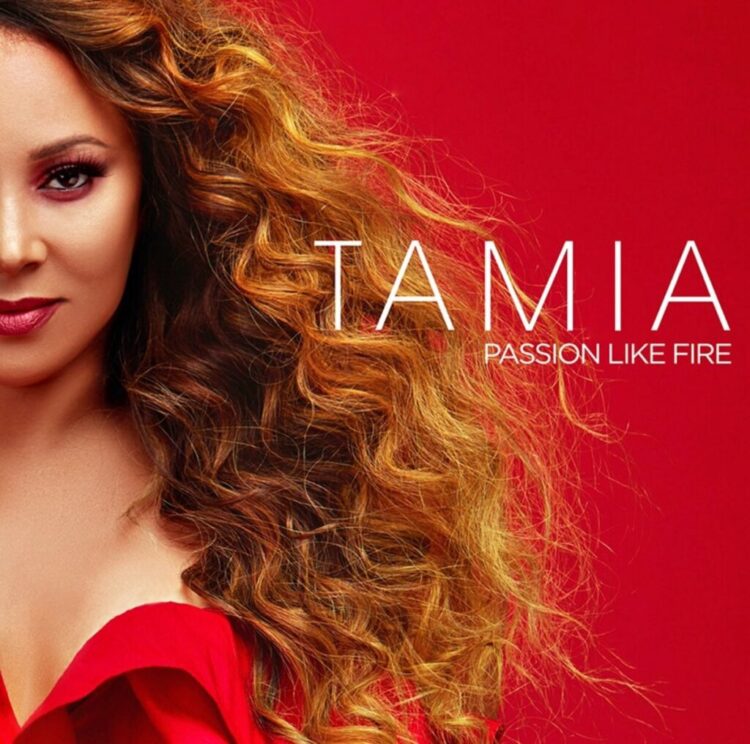 Artwork for Tamia's new album Passion Like Fire