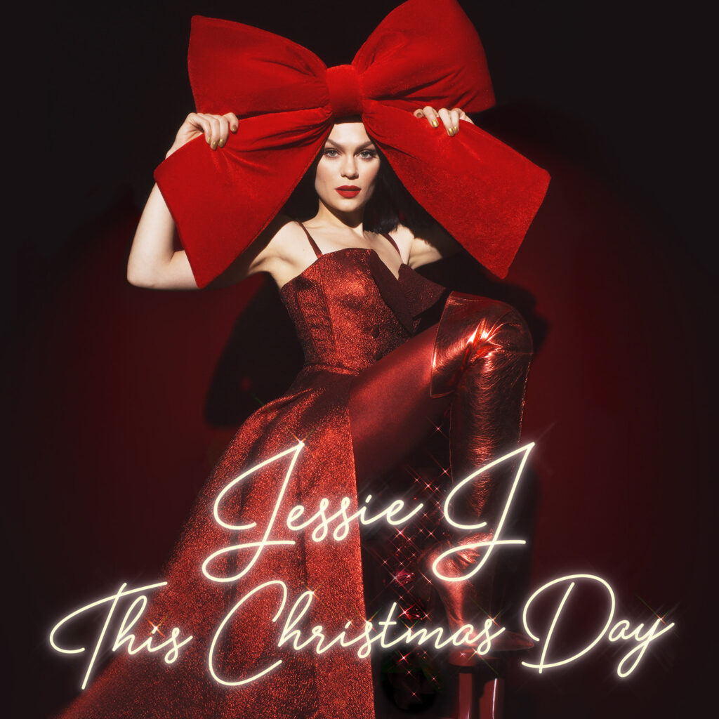 This Christmas Day album cover, Jessie J
