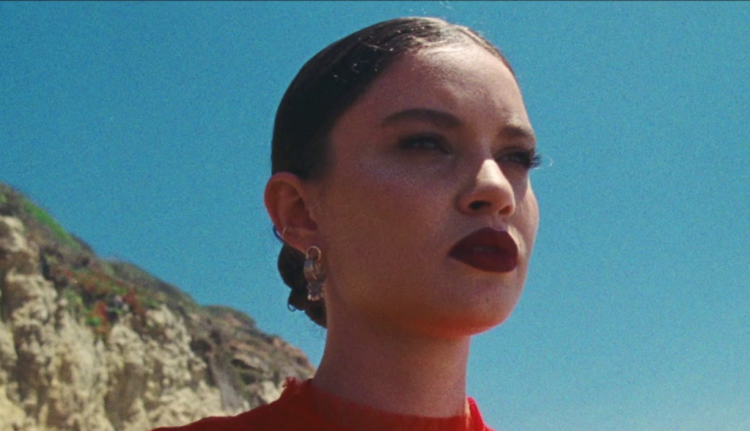Screen capture of Sabrina Claudio's "Messages From Her" video