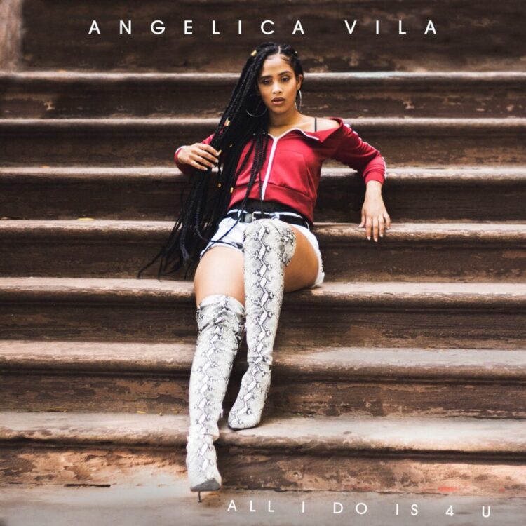 Angelica Vila "All I Do is 4 U" single cover