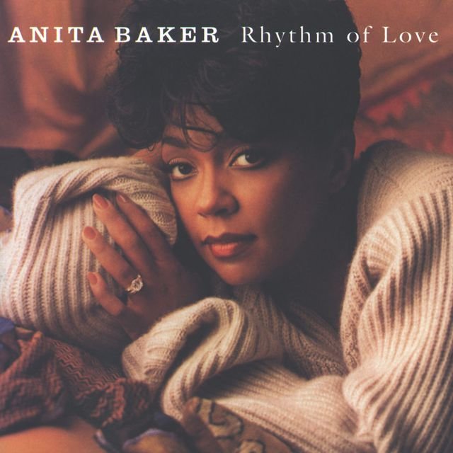 Anita Baker "Rhythm of Love" album cover