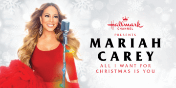 Mariah Carey "All I Want For Christmas Is You" Tour flyer