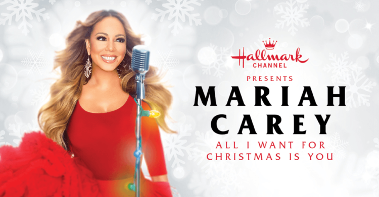 Mariah Carey "All I Want For Christmas Is You" Tour flyer