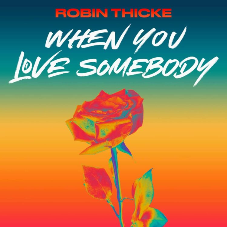 Robin Thicke "When You Love Somebody" single cover