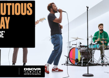 Cautious Clay performing for Vevo DSCVR