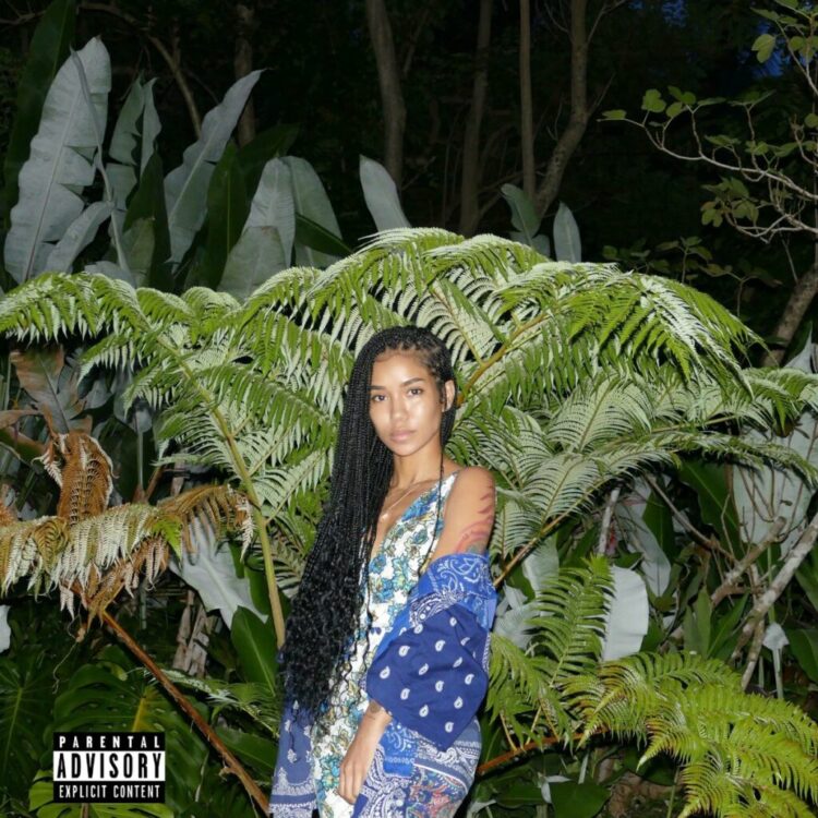 Jhene Aiko "None Of Your Concern" single cover featuring Big Sean