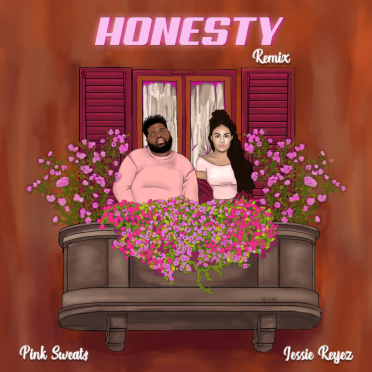 Pink Sweats "Honesty" Remix cover featuring Jessie Reyez