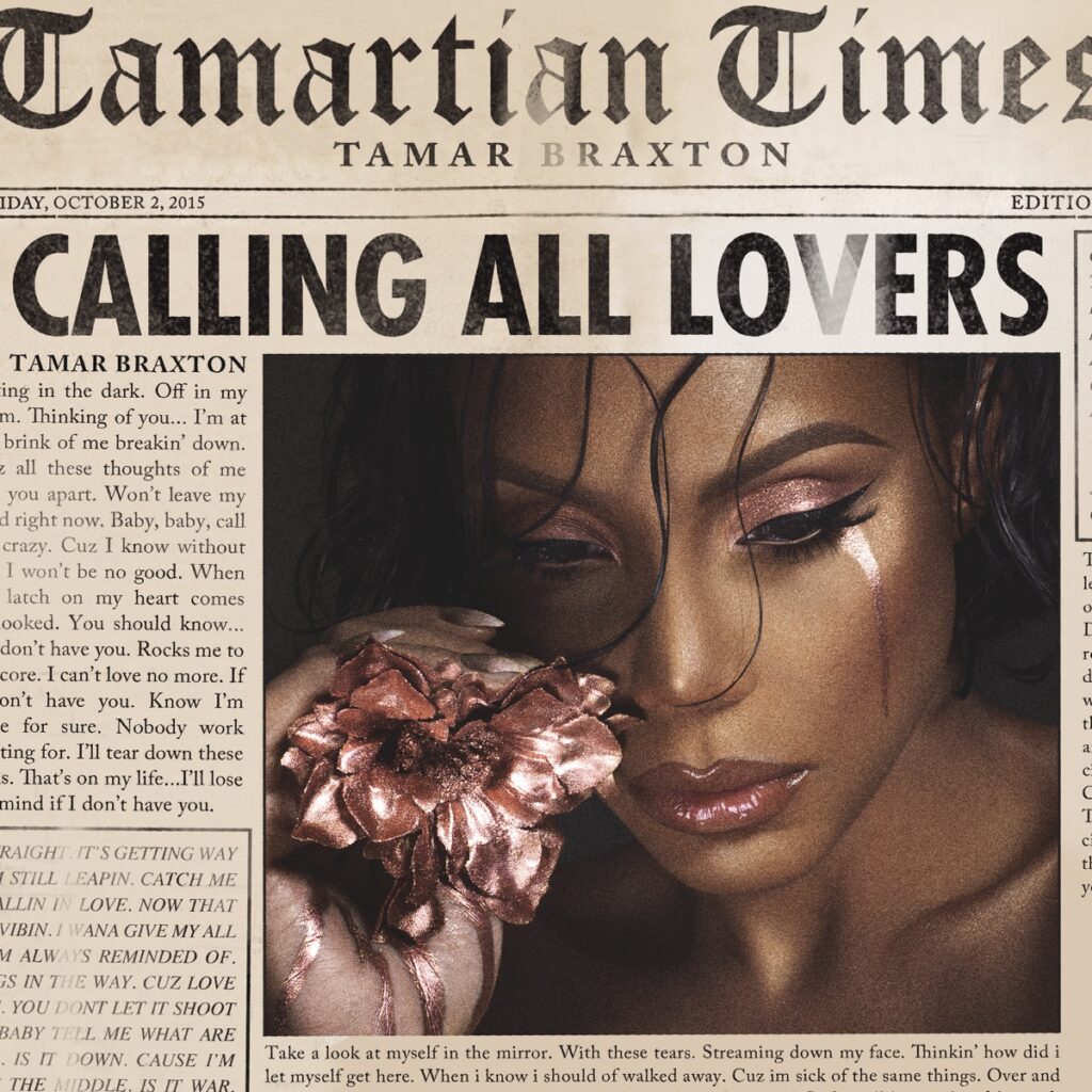 Tamar Braxtons' Calling All Lovers album cover