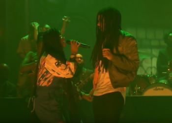 Skip Marley and H.E.R. perform "Slow Down" on Jimmy Fallon