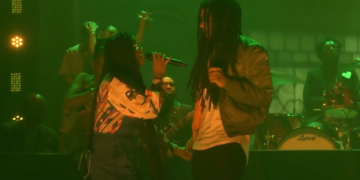 Skip Marley and H.E.R. perform "Slow Down" on Jimmy Fallon