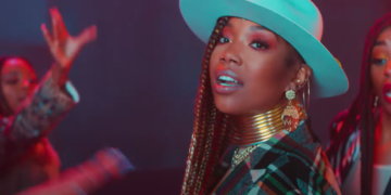 Brandy Baby Mama video featuring Chance the Rapper