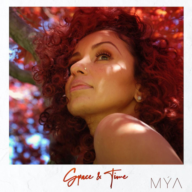 Mya Space and Time single cover