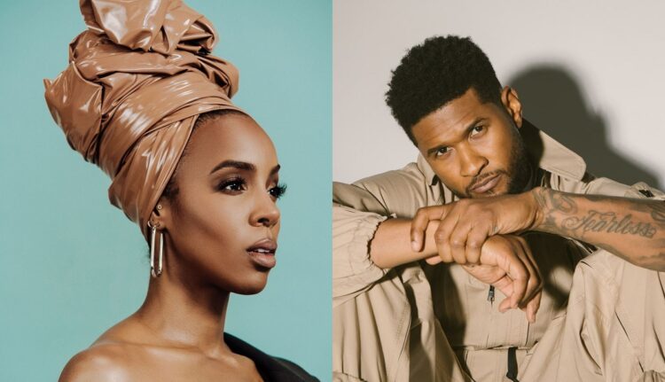 Kelly Rowland and Usher in "Bad Hair" movie