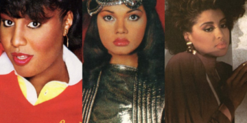 A photo of 80s R&B singers Cheryl Lynne, Angela Bofill and Phyllis Hyman