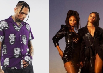 Chris Brown and Chloe x Halle. (Photos: Courtesy of RCA Records; Courtesy of Columbia Records)