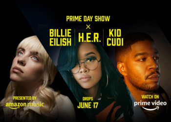 Amazon Prime Day Show with H.E.R., Billie Eilish and Kid Cudi