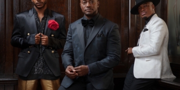 Eric Bellinger, Taye Diggs and Ne-Yo in The Black Pack