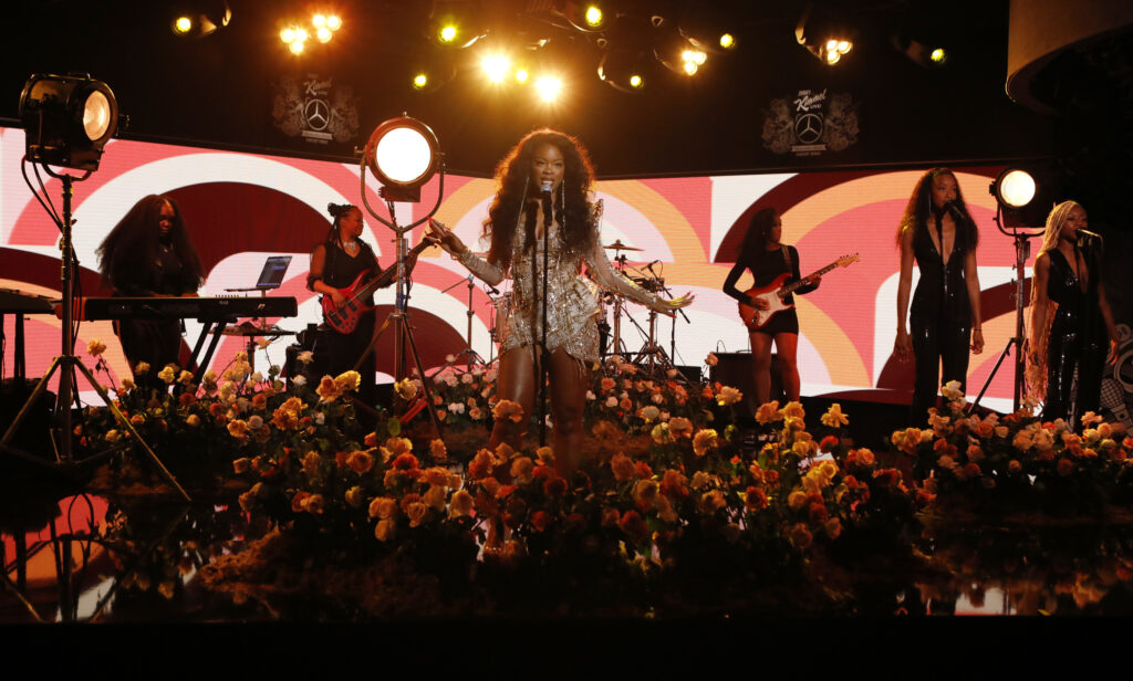 Ari Lennox performs Pressure on Jimmy Kimmel Live