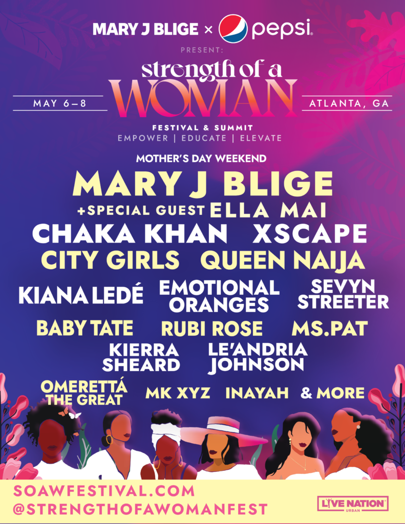 Mary J. Blige Announces 2022 Strength of a Woman Festival and Summit