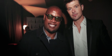 Robin Thicke and Andre Harrell Day One Friend