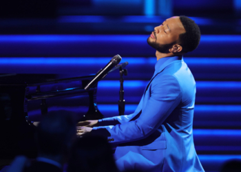 John Legend performs "Free" at 64th Grammy Awards
