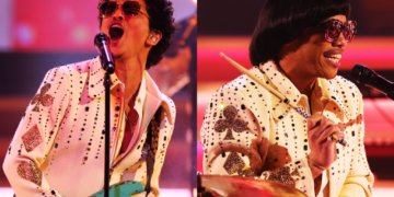 Silk Sonic 777 performance at 64th Grammy Awards