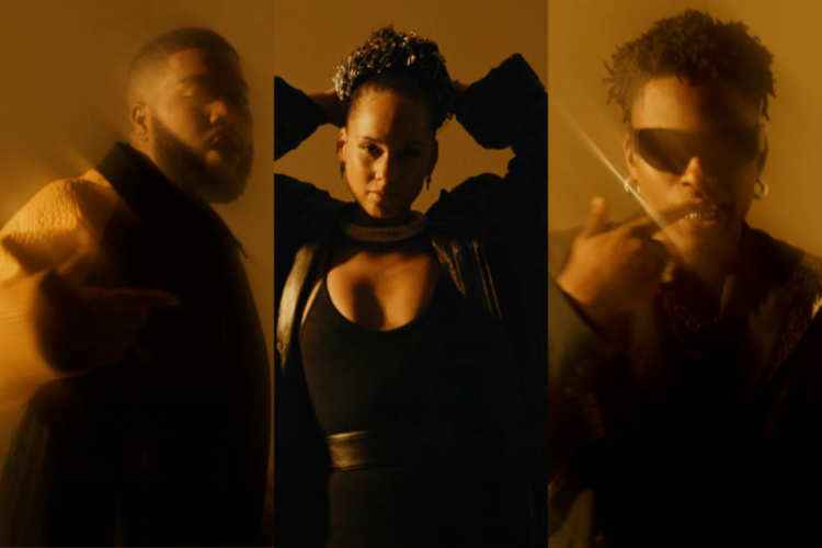 Alicia Keys, Lucky Daye, Khalid Come For Me video