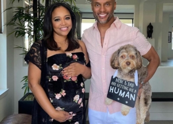 Kenny Lattimore and wife Judge Faith Jenkins pregnant