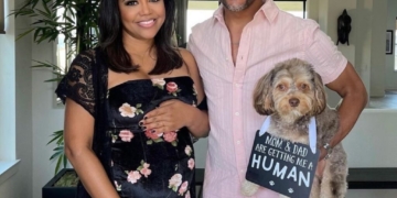 Kenny Lattimore and wife Judge Faith Jenkins pregnant