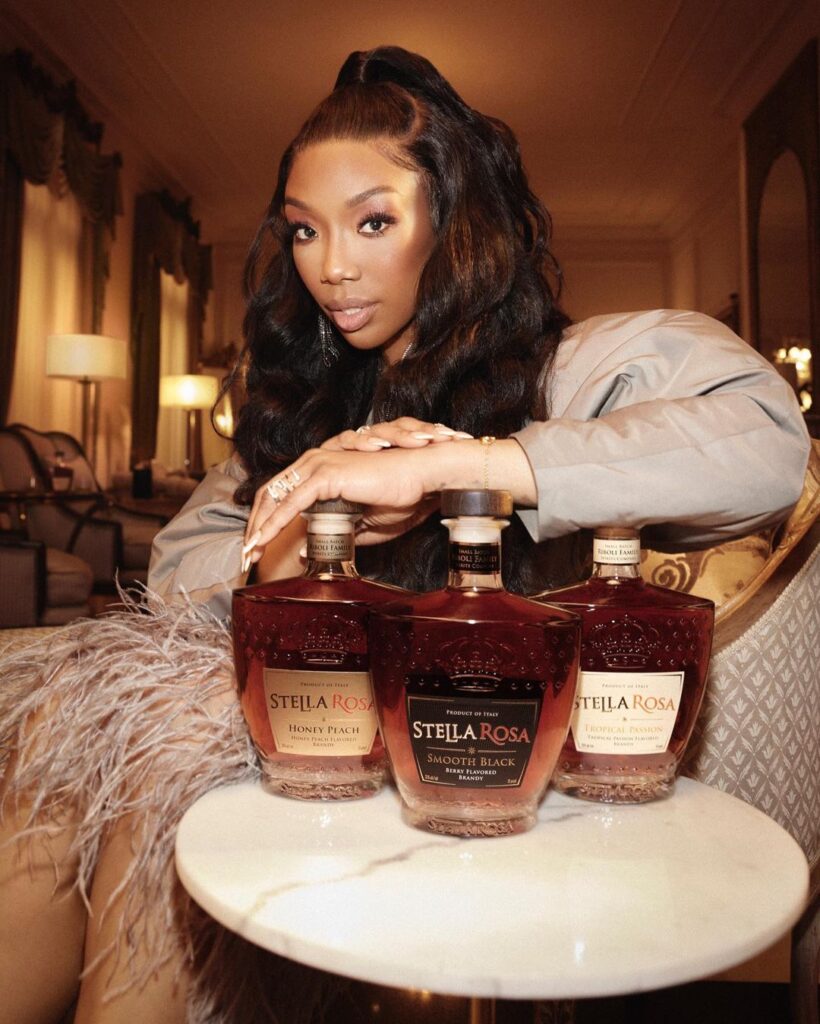 Brandy Announces Partnership With Stella Rosa Rated R&B