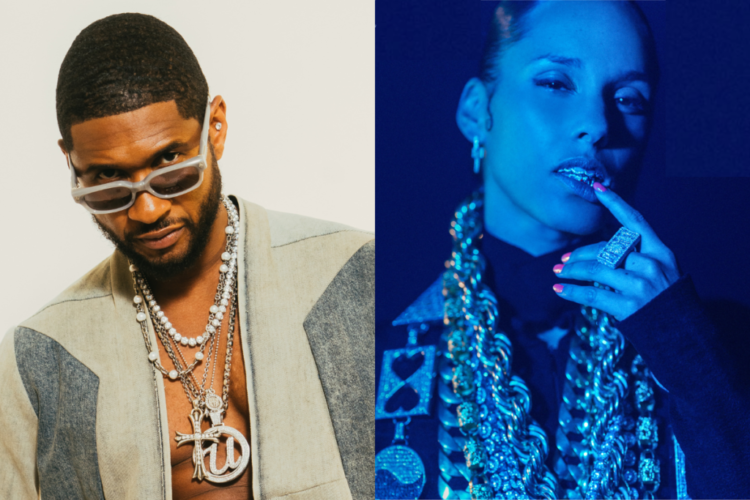 Usher, Alicia Keys 2022 BET Hip Hop Awards