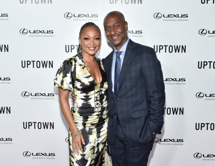 Chanté Moore and Stephen Hill