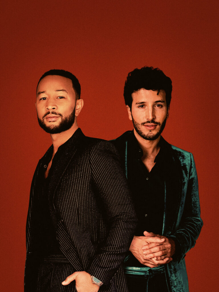 John Legend and Sebastian Yatra