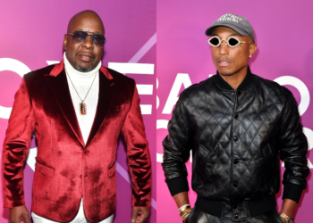 Bobby Brown and Pharrell Williams, 2023 Urban One Honors