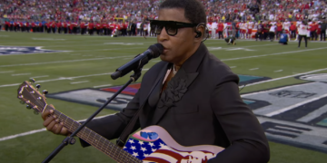 Babyface America the Beautiful Super Bowl LVII performance
