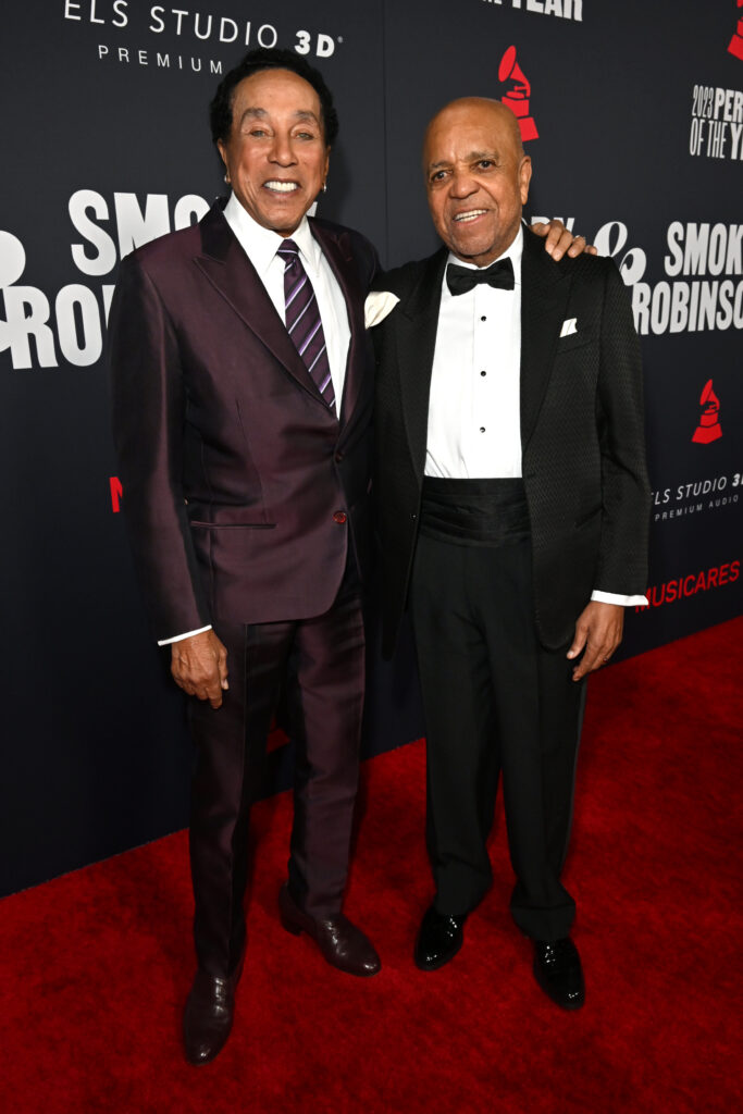 Smokey Robinson and Berry Gordy Grammys