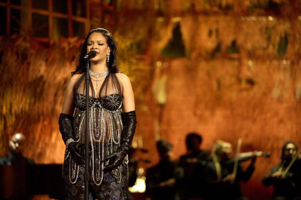 Rihanna Performs 'Lift Me Up' at 95th Oscars Rated R&B