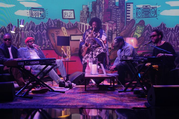 Dinner Party performs Insane on Jimmie Kimmel Live with Ant Clemons