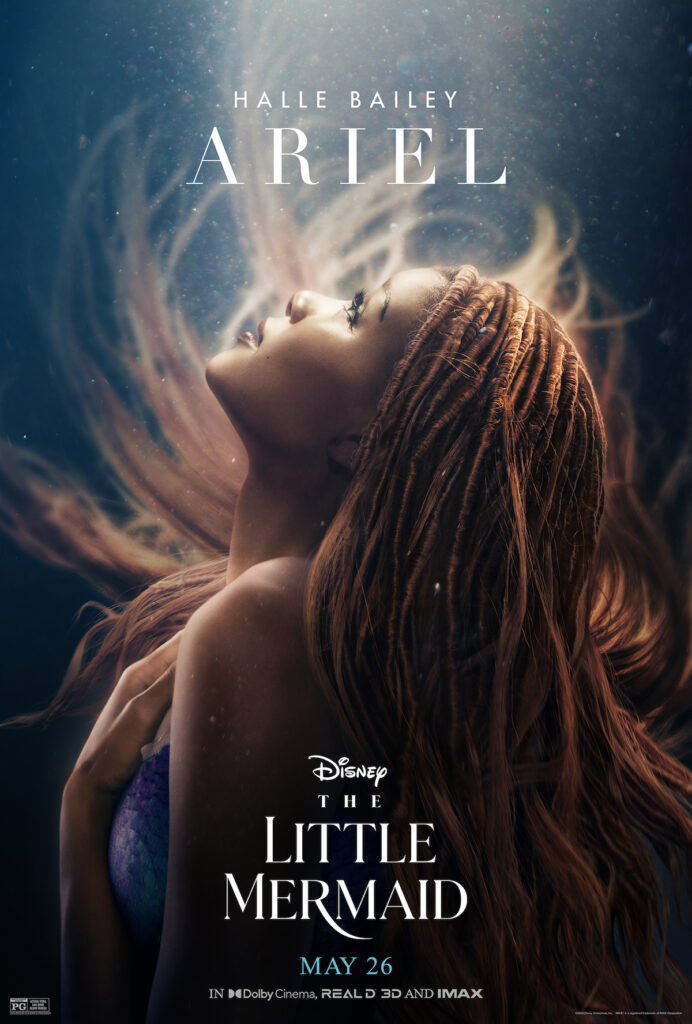 Halle Bailey as ARIEL in Disney's The Little Mermaid