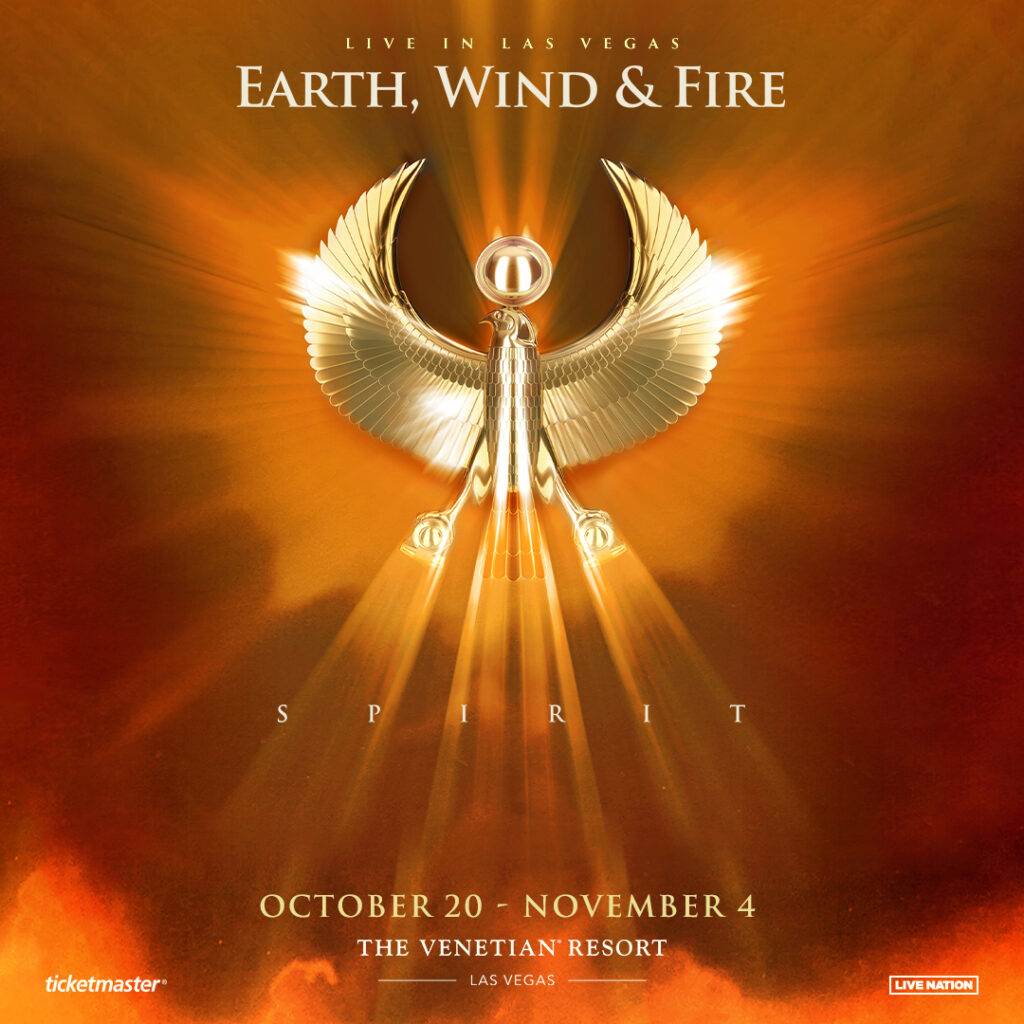 Earth Wind & Fire Las Vegas Residency 2023 Dates at The Venetian® Resort Las Vegas