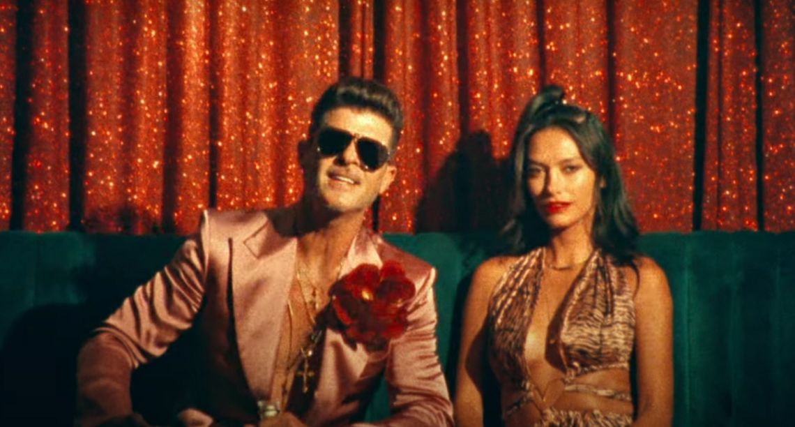 Robin Thicke, Yo Gotti Share 'Brown Liquor' Video Rated R&B