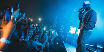 Bryson Tiller performing at 2023 Back and I'm Better tour