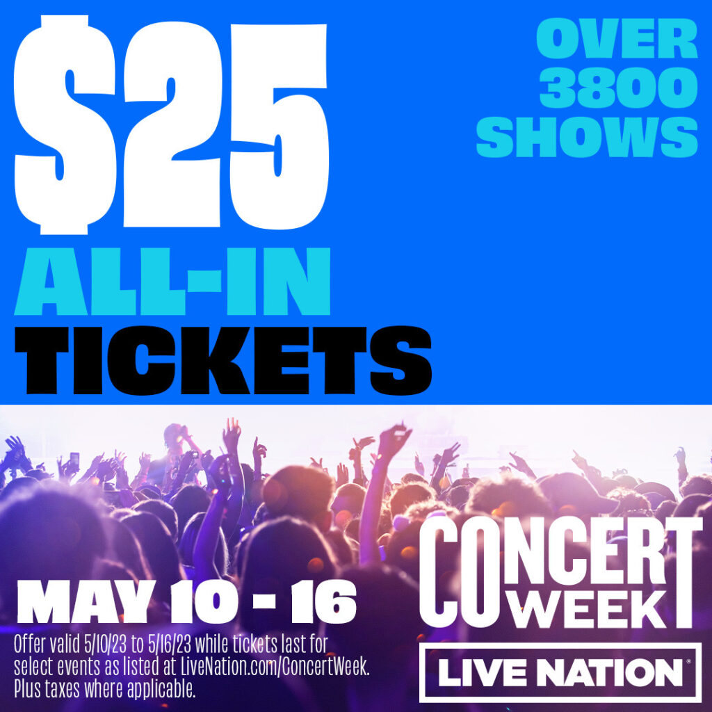 Live Nation Concert Week Jackson, TLC and More